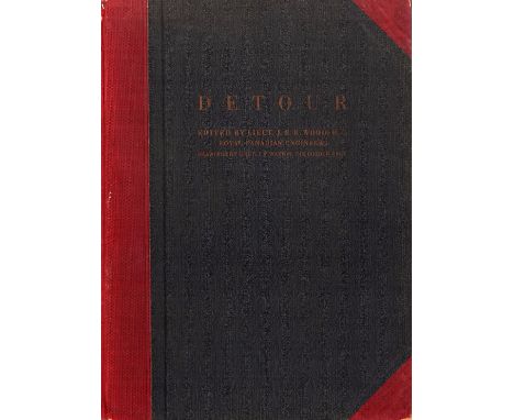 WW2 Detour: The Story of Oflag IVC Edited by Lieut. J. E. R. Wood MC. First Edition 1946. Hardcover. Good condition. All auto