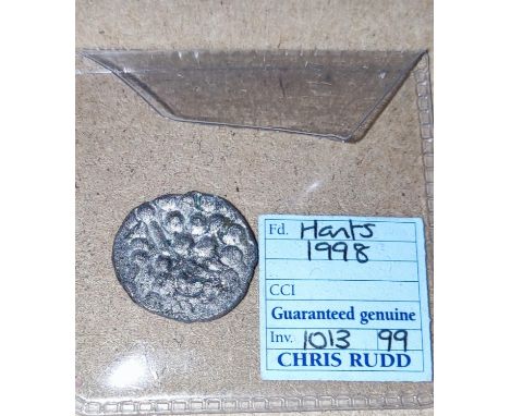 A Celtic Cranborne chase silver stater 