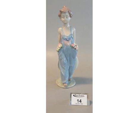 Lladro Spanish porcelain Collectors Society 07650 'Pocket Full of Wishes'. With original box and certificate of authenticity.