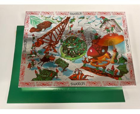 Swatch - a Limited Edition GZ900 Seasons Greetings Advent Calendar,  Issued in 1997 as a limited edition, unopened, 10963/300