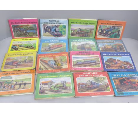 A set of twenty-six 1960s Railway Series Thomas the Tank Engine books, The Rev. W. Awdry