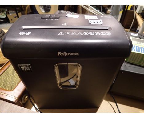 Fellows P-30C paper shredder. All electrical items in this lot have been PAT tested for safety and have passed. This does not