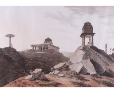 Thomas Daniell R.A. (1749-1840) and William Daniell (1769-1837)View near BangaloreAquatint, published by Thomas Daniell, Lond