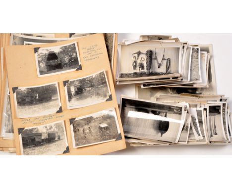 A photographic archive of tribal artifacts and crocodile hunting in and around Papua New Guinea, complied by Daniel Rolph, in