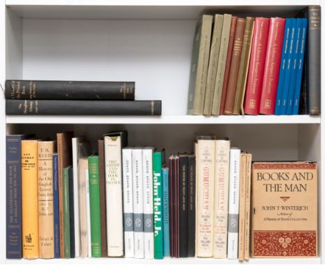 Bibliography.- Wroth (Lawrence C.) A History of the Printed Book, illustrations, original cloth, light marking and fraying to