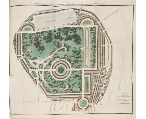 Regent's Park.-&nbsp;First&nbsp;Report of the Commissioners of His Majesty's Woods,&nbsp;Forests, and Land Revenues, 4 hand-c