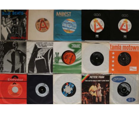 SOUL/FUNK/JAZZ/DISCO/REGGAE - 7". Deep grooved collection of around 110 x 7". Artists/titles include The Fabulous Blue Beats 