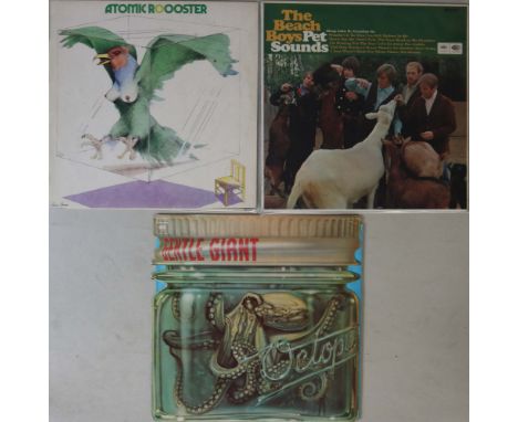 PROG/60s LP BUNDLE. Smashing pack of 3 x important albums to add to the collection! Titles are The Beach Boys - Pet Sounds (o