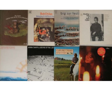 FOLK - LPs. Great musical taste with these 48 x LPs. Artists/titles include Nic Jones - From The Devil To A Stranger (Transat