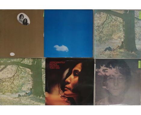 JOHN LENNON/YOKO ONO - LPs. Lovely bundle of 10 x original title LPs with 1 x LP box set. Titles include John Lennon (9 x LP 