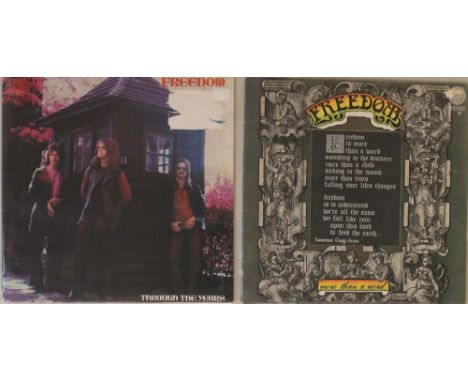 FREEDOM - VERTIGO SWIRL (ORIGINAL UK) LPs. Great pack of 2 x original UK Vertigo swirl LPs from Freedom. Titles are Freedom I