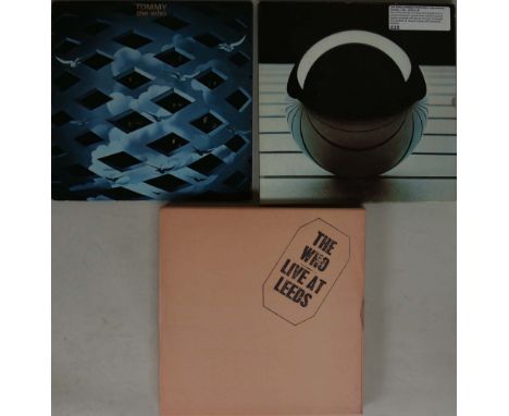 THE WHO - LP SETS. Class trio of LP sets. Titles are Live At Leeds (The 40th Anniversary Ultimate Collector's' Edition' of th