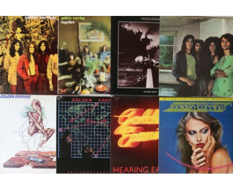 GOLDEN EARRING - LPs. Ace collection of 22 x LPs from the Dutch rockers. Titles include S/T (UK Polydor Super original 2310 0