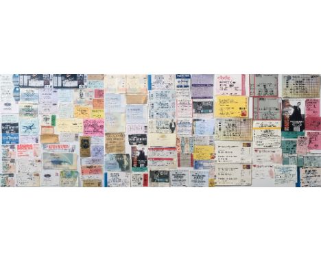 TICKET ARCHIVE. Approx 105 assorted tickets / ticket stubs, predominantly for Bruce Springsteen concerts circa 1980s - 00s, a