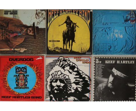 KEEF HARTLEY - LPs. Top selection of 6 x well presented LPs from the Lancashire legend! Titles are Lancashire Hustler (SDL 13