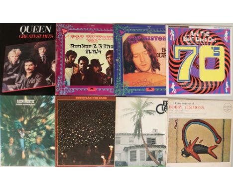 MIXED ROCK/POP/JAZZ/CLASSICAL - LPs. Diverse taste with this collection of around 48 x LPs. Artists/titles include Queen - Gr
