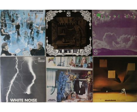 AMBIENT/EXPERIMENTAL - LPs. Forward thinking selection of 11 x LPs. Artists/titles are Brian Eno (x2) - (No Pussyfooting) (HE