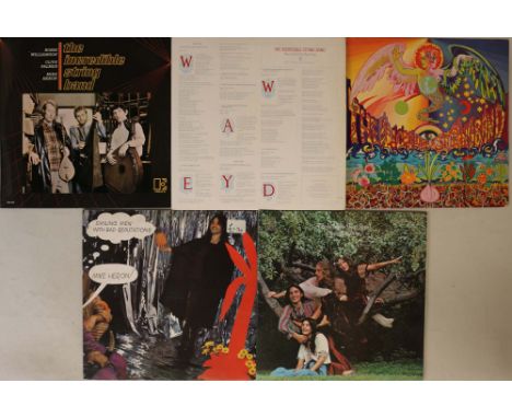 THE INCREDIBLE STRING BAND/MIKE HERON - LPs. Wicked selection of 5 x original title LPs. Titles are The Incredible String Ban