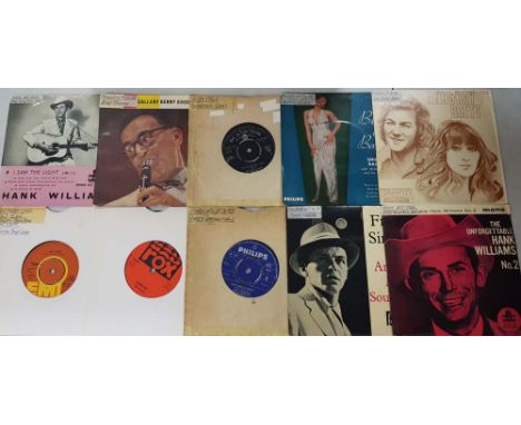 COUNTRY/R&amp;R/50s/60s - 7"/EPs. Great large collection of around 450 x 7"/EPs. Artists will include Johnny Cash (inc. HL-S 