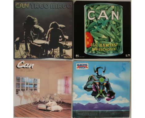 CAN - LPs. Fantastisch bundle of 4 x original title LPs, all early/original pressings. Titles are Tago Mago (original UK pres