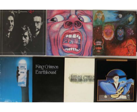 KING CRIMSON - LPs. Prog-tastic selection of 7 x very clean LPs. Titles are Red (UK original ILPS 9308 - Ex+/Ex+ or archive c
