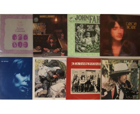 FOLK/FOLK-ROCK - LPs. More cracking original title albums with 28 x LPs included. Artists/titles include Fairport Convention 