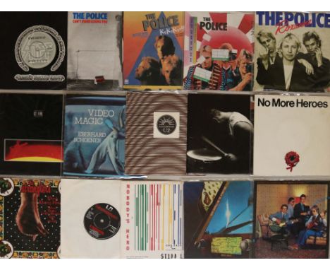 PUNK/WAVE?INDIE/AVANT/POWER POP/COOL POP - 7". Smashing collection of around 110 x ace 45s. Artists/titles include Stiff Litt