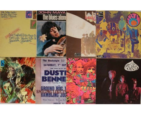 BLUES-ROCK/CLASSIC ROCK LPs. Electric collection of 41 x LPs with 10" and a CD box set. Artists/titles include Canned Heat - 