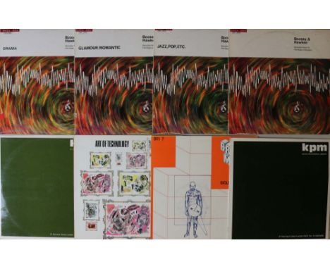 SOUND EFFECTS LIBRARY - LPs. Smart collection of around 100 x LPs. Titles/themes include Drama, Glamour/Romantic, Jazz, Pop, 