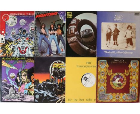 THIN LIZZY &amp; RELATED - LPs. Rockin' out with Thin Lizzy (and Gary Moore) here - 15 x cracking LPs to get spinning! Titles