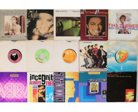 POP - 7". Top large collection of around 1000 x 7". With classics from the likes of Fleetwood Mac, Rod Stewart, Faces, Hazel 
