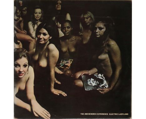 JIMI HENDRIX EXPERIENCE - ELECTRIC LADYLAND LP (ORIGINAL UK WHITE TEXT, TRACK 613008/9). A superb original UK copy of the ico