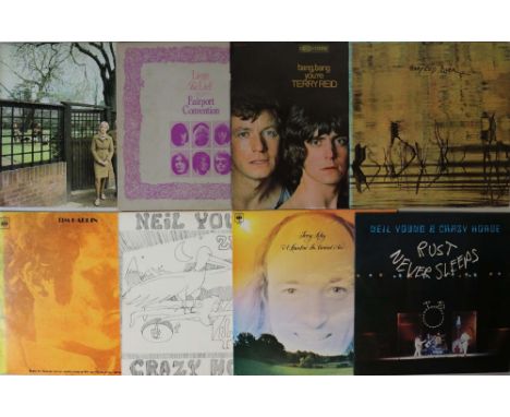 FOLK-ROCK/SINGER-SONGWRITER - LPs. Fantastic albums with these 15 x LPs. Artists/titles are Fairport Convention (x2) - Liege 