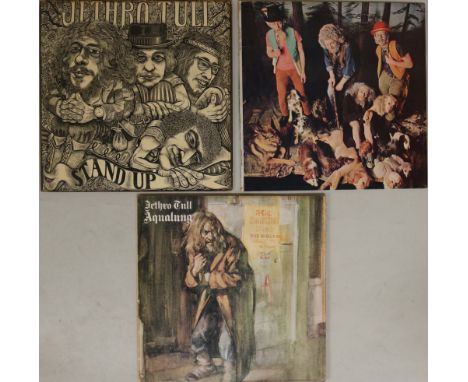 JETHRO TULL - ORIGINAL UK PRESSING LPs. Excellent bundle of 3 x 1st UK pressing LPs. Titles are This Was (original orange/bla