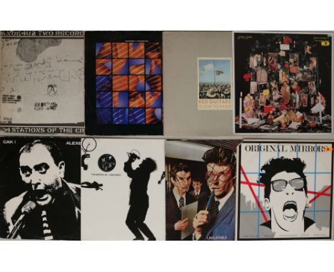 INDIE/NEW-WAVE/PUNK/COOL-POP - LPs/12"s. Superb collection of around 80 x LPs/12"s. Titles/groups/artists include Stations Of