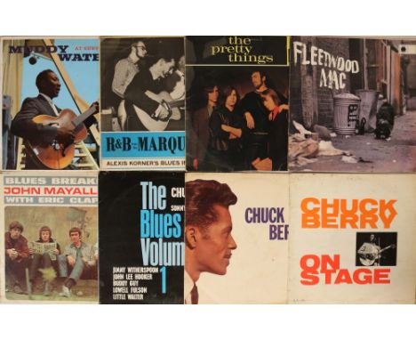 BLUES/R&amp;B/JAZZ &amp; SOUL - LPs. Deep grooved collection of 57 x soulful LPs! Artists/titles include Muddy Waters - At Ne