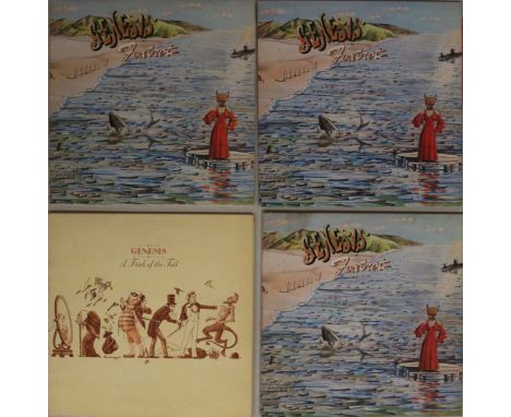 GENESIS - LPs (THE 1ST UK PRESSING FOXTROT COLLECTION). Excellent opportunity for a dedicated Genesis fan to acquire 3 x 1st 