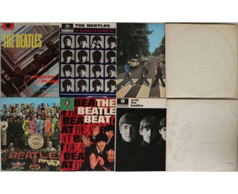 THE BEATLES &amp; RELATED - LPs. Excellent collection of 28 x LPs. Beatles LPs include White Album (2 mono top loading copies