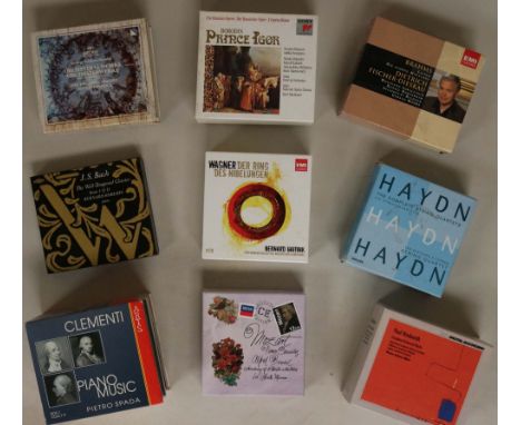 THE CLASSICAL CD BOX SET ARCHIVE. Another splendid selection of high quality CD sets with 25 here. Performers/works/composers