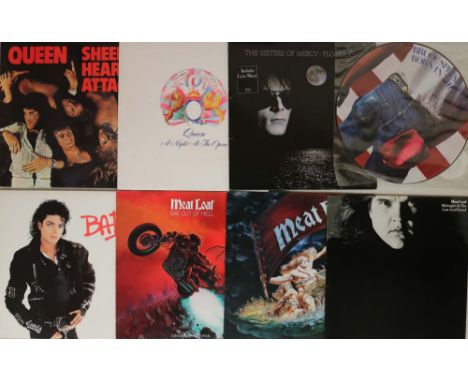 ROCK / POP - LPs/10"s/DVDs. Stirrin' collection o around 150 x LPs with a few 10"s and DVDs. Titles/artists/bands include Bru