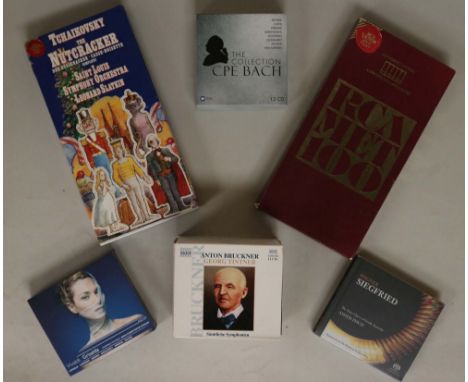 THE CLASSICAL CD BOX SET ARCHIVE. Finely tuned collection of 35 x high quality CD (album) box sets. Performers/works/composer