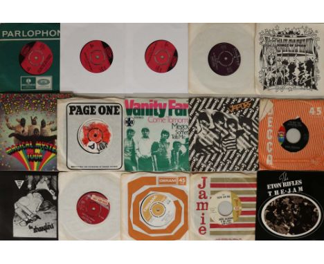 60s/70s - 7" WITH BEAT/MOD/DANCERS! Superb collection of around 225 x 45s loaded with goodies! Artists/titles include The Kna