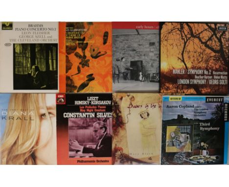 CLASSICAL - LPs (WITH CONTEMPORARY FOLK/JAZZ) &amp; CDs. Harmonious collection of works with around 123 x LPs including origi