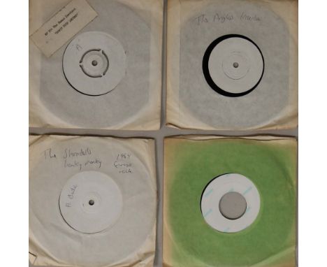 60s GARAGE/PROG/MOD - 7" WHITE LABEL TEST PRESSINGS. Unique offering of 4 x UK white label test pressing 7". Titles are The H