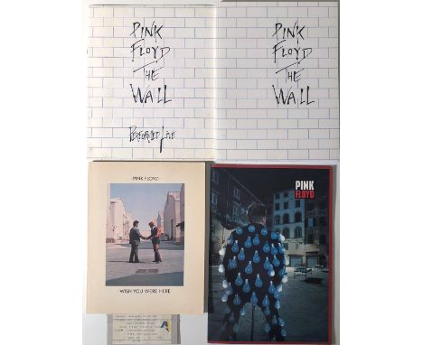 PINK FLOYD PROGRAMMES AND SONGBOOKS. Collection of Pink Floyd memorabilia to include: 1989 European Tour programme and ticket