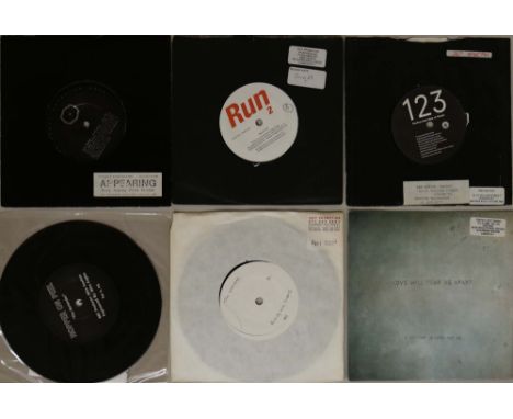 FACTORY RECORDS - 7" PROMOS/TEST PRESSINGS. Ideal selection of 6 x not often seen promo Factory sevens. Titles are New Order 