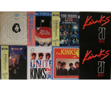 THE KINKS - LP COLLECTION. Great instant collection of 36 x LPs, 1 x 12" with 2 x LP box sets. Titles include Lola Versus... 