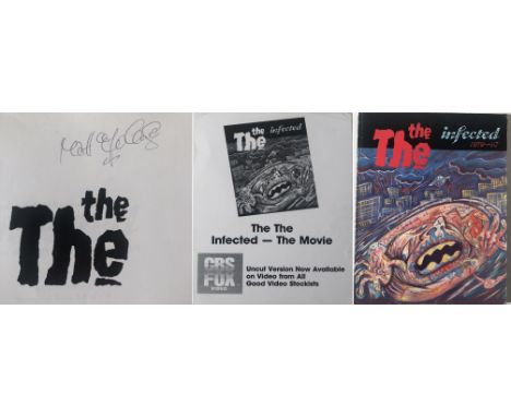 THE THE INFECTED SONGBOOK SIGNED MATT JOHNSON. A copy of the sought after 'Infected' songbook signed to first page in blue in