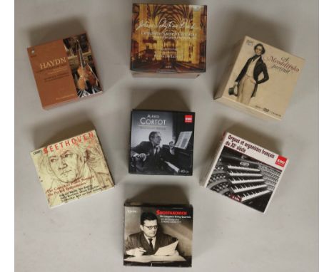 THE CLASSICAL CD BOX SET ARCHIVE. The start of a wonderful collection of works, this lot contains around 280 x CD (album) box