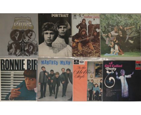 60s ARTISTS - LP &amp; 7" COLLECTION. Covering Beat, Mod, Psych and Pop, here's a cool collection of 17 x LPs with 51 x 7". 7